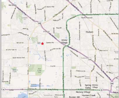 Map showing location of ATCO Business Park