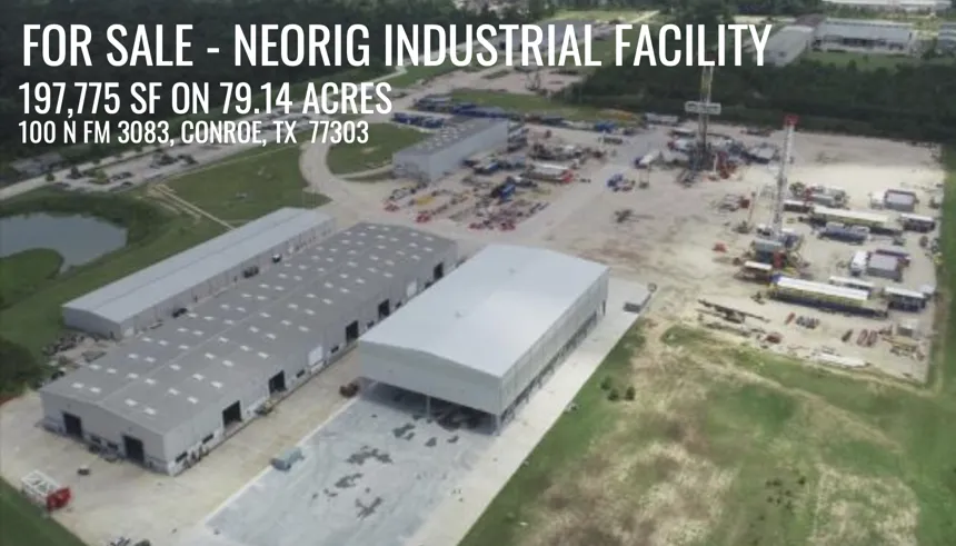 Photo of NEORIG Industrial Facility - 197,775 SF on 79.14 Acres - Conroe, TX