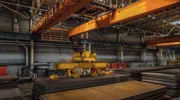 A thumbnail photo of a specialized bridge crane in a warehouse setting | Warehouse Finder